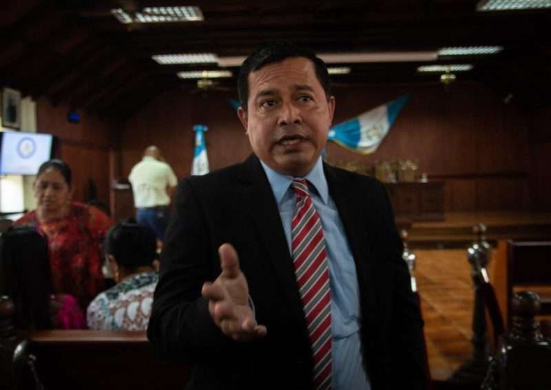Ex acalde Rony Méndez Caal.