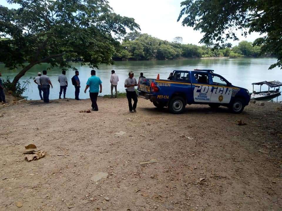 Río Salinas, frontera de Guatemala con México.